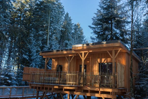 Séjour en Cabane Comtoise Duo Spa