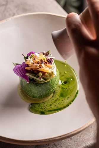 Menu Amour Végétal en cinq temps